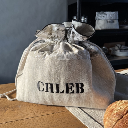 Chlebak w stylu loftowym duży z kolekcji Pięć Smaków
