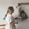 Lniany fartuszek w stylu retro