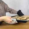 Chwytak kuchenny lniany w stylu loft